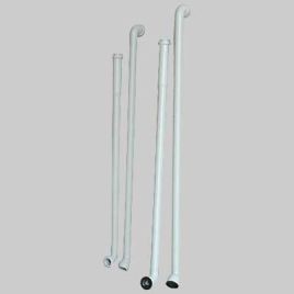 Tubo ad incasso per cassette alte  - 45°-90° con o-ring