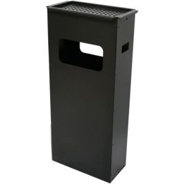 Cestino gettacarte con posacenere cm 33x18x70h