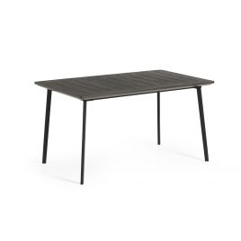 Tavolo da esterno keter metalea table cast iron 146x87x75 cm per giardino