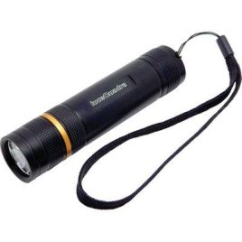 Torcia led nero led 3 luce quadra watt 3 3xmini stilo aaa inclusa