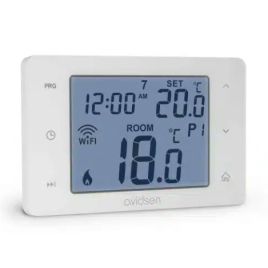 Termostato connesso wi-fi filare homeflow w per caldaia