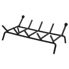 Brucialegna con sfera per camino 5 barre, cm 50x30x15h