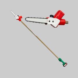 Seghetto da pota a batteria asta fissa ares 21v - asta 1,8 mt