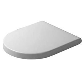 Duravit starck 3 sedile con chiusura rallentata, colore bianco lucido