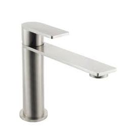 Miscelatore monocomando lavabo 106 3.6 acciaio inox satinato