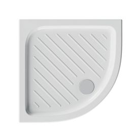 Piatto doccia angolare in ceramica dolomite gemma 2  h. 7 cm 90 x 90 h. 7