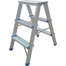 Sgabello raja domus alluminio gradini 3 h.mm 658