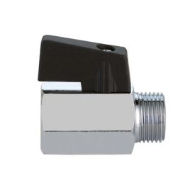 Rubinetto a sfera maschio femmina cromato 3/8"  dn 8  pn 10