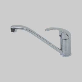 Miscelatore monocomando per lavello cromo