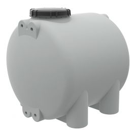 Serbatoio orizzontale in polietilene fuori terra con 500lt - cm hxpxl 94x98x87