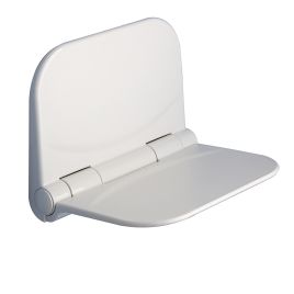 Sedile ribaltabile per doccia dino - bianco - dim. 37,5x29,5x7 cm