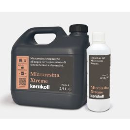 Microresina xtreme microresina trasparente all'acqua 1+0,2l