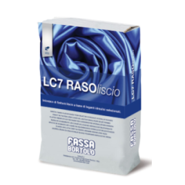 Lc7 rasoliscio  20 kg  intonaco di  finitura liscio