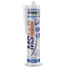 One bond ms hybrid ultra clear 300 ml cartuccia trasparente
