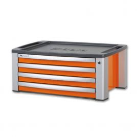 Cassettiera porta attrezzi beta c39t-r arancione alluminio c/4 cassetti