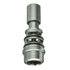 Deviatore in ottone per rubinetto vasca cromo