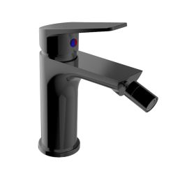 Mix bidet nero opaco napoli con scarico mel