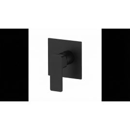 Miscelatore monocomando incasso linea icon nero opaco