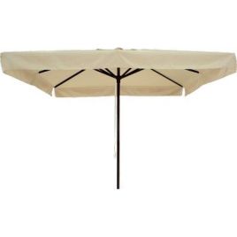 Ombrellone palo centrale classic domus alluminio/poly ecru mm 48 mt 2x3