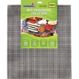 Rete antiaderente graticola barbecue ompagrill cm 42x36 conf. da 3pz