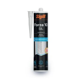 Silicone forza 10 sigillante siliconico di altissima qualità con fungicida