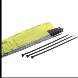 Fascetta cablaggio mm. 3,5x200 cf.100 pz colore nero