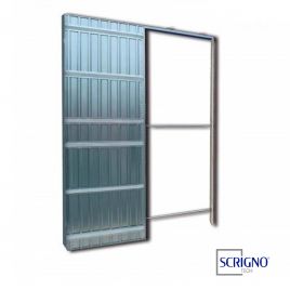 Controtelaio scrignotech 80X210 sp.12,5 intonaco
