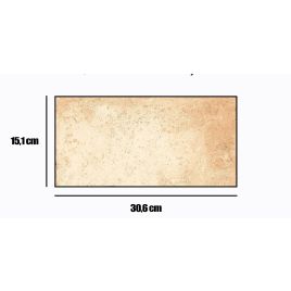 Rivestimento gres porcellanato eff.pietra miele 15.1x30.6 tuscania pacco 1,29mq
