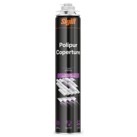 Schiuma poliuretanica matic (uso con pistola) polipur coperture 750 ml