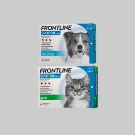 Antiparassitario spot on frontline per cani 20/40 kg - 4 pipette