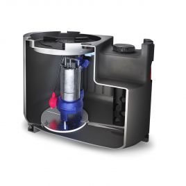 Stazione di sollevamento liquami 100 lt 0,37 kw starplast baby