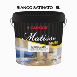 Matisse muri bianco satinato lt. 5 – smalto murale acrilico superlavabile