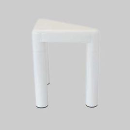 Sgabello trio colore bianco