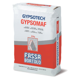 Colla bianca gypsomaf kg25 malta adesiva per cartongesso