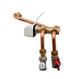 Kit valvola 3 vie con bypass servocomando valvola a sfera detentore vce 70-90 sfe/det 3/4 kvs 2.5