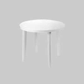 Tavolo componibile rotondo diametro 90x72h cm