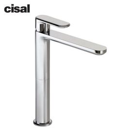 Cisal - linea viva miscelatore monocomando lavabo alto cromo lucido