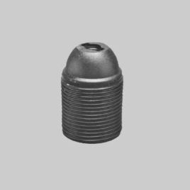 Portalampada filettato e27 colore bianco