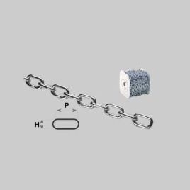 Catena genovese su bobina n 32 (12 mm) - pxh 47,5x20,5 - bobina 10 mt