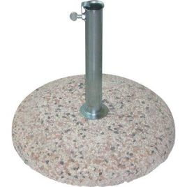 Base x ombrellone cemento granigliato cm 46 f.mm 46 kg 25