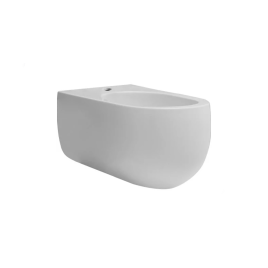 Kerasan flo bidet sospeso 54 cm bianco lucido con wb9n antiurto acustico