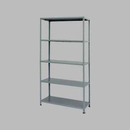 Scaffale componibile in kit pesante 120x40 cm - angolari esterni 2 mt