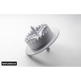 Fresa svasante in pvc per tappi cappotto termico in polistirene e lana roccia