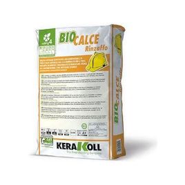 Biocalce rinzaffo kg. 25 kerakoll malta naturale certificata eco-compatibile