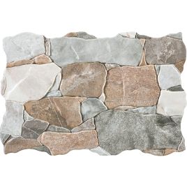 Medellin grafito 1 sc. pasta rossa 34x50 opaco (pacco da 1,50 mq)