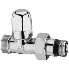 Detentore darredo diritto cromo 1/2"