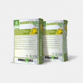 Rasobuild eco fino grigio rasante cementizio sacco 25 kg