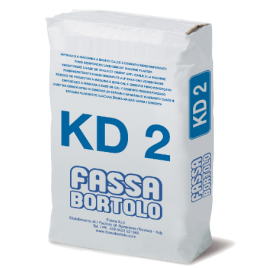 Kd2 intonaco calce cemento fibrato  kg.25 intonaco di fondo fibrorinforzato