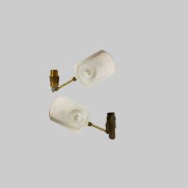 Galleggiante di ricambio per abbeveratoio automatico rettangolare per codice 4540602 - att. ottone