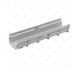 Canale pp pegasus short mm 130x40x500 canaletta di raccolta acque meteoriche